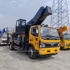 hydraulic bucket lift vehicle mount