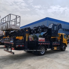telescopic manlift truck