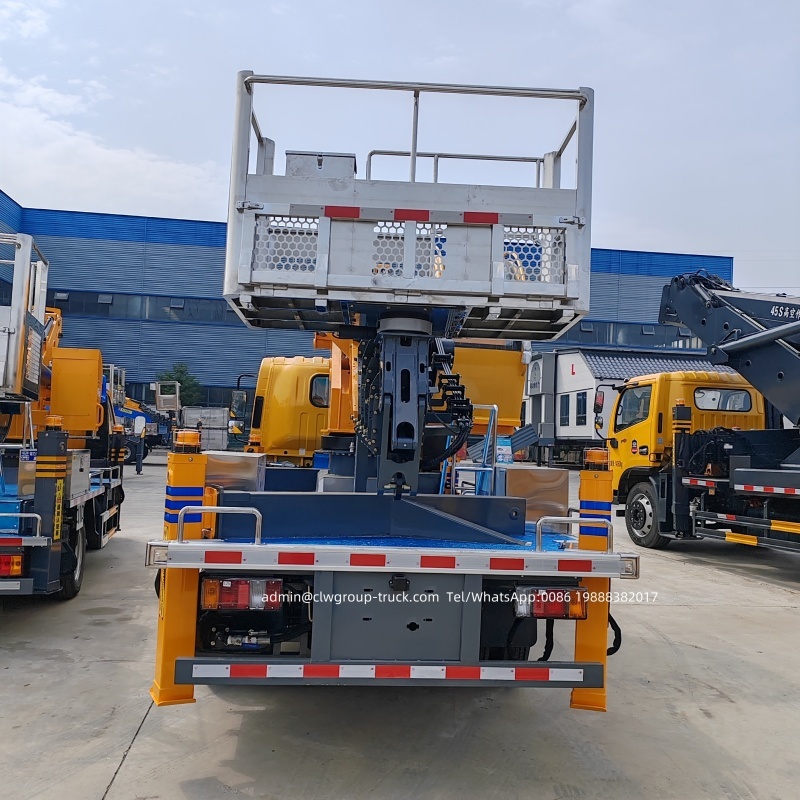 Isuzu 23m 28m 30m bucket truck lift aerial device truck,Chengli Special Automobile Co.,Ltd,Isuzu telescopic operation high arm lift aerial bucket truck for sale
