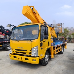 Isuzu 23m 28m 30m bucket truck lift aerial device truck,Chengli Special Automobile Co.,Ltd,Isuzu telescopic operation high arm lift aerial bucket truck for sale