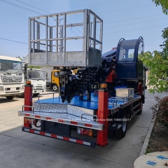 telescopic operation truck