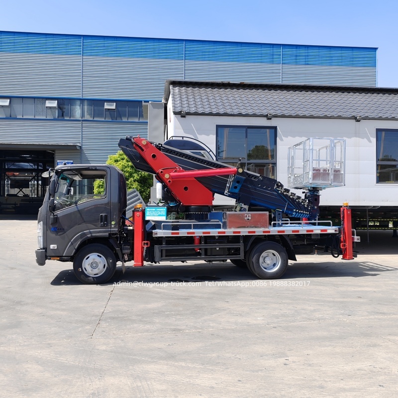 aerial bucket truck specification 