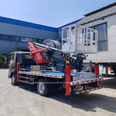 high platform operation truck