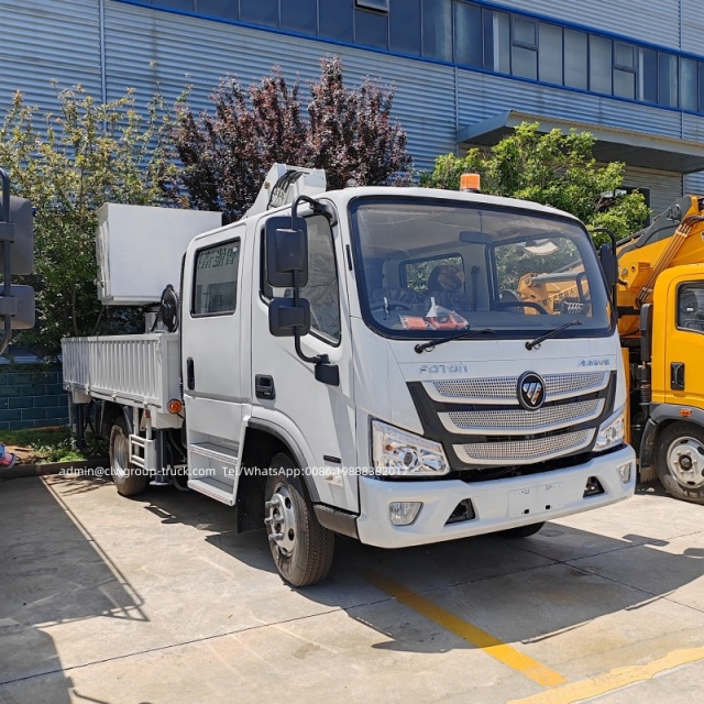 hydraulic arm telescopic aerial truck