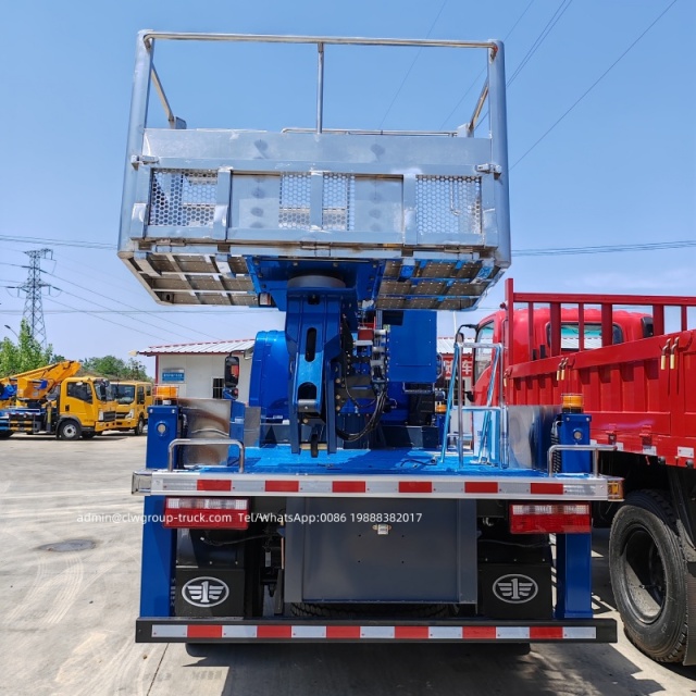 FAW 16m 18m right hand drive hydraulicmanlifted platform lifting truck,Chengli Special Automobile Co.,Ltd,FAW 18m 22m manlift bucket hydraulic telescopic aerial boom truck