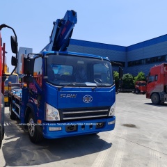 telescopic boom aerial platform truck 18m