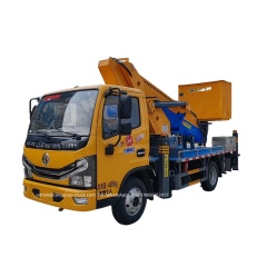 telescopic manlifter truck