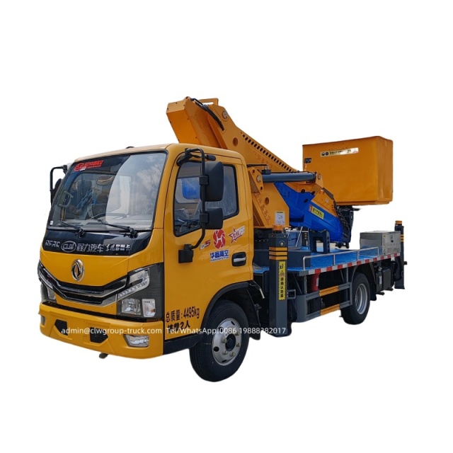 telescopic manlifter truck