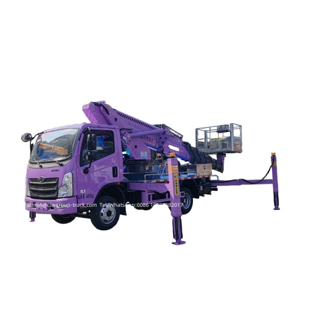 aerial platformjac straight arm 20m overhead working truck