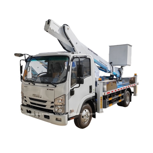 telescopic aerial platform truck