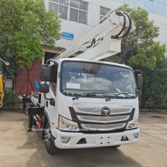 Foton 14m 16m aerial manlift work platform truck,Chengli Special Automobile Co.,Ltd,Foton with cummins engine cherry picker aerial bucket truck for sale