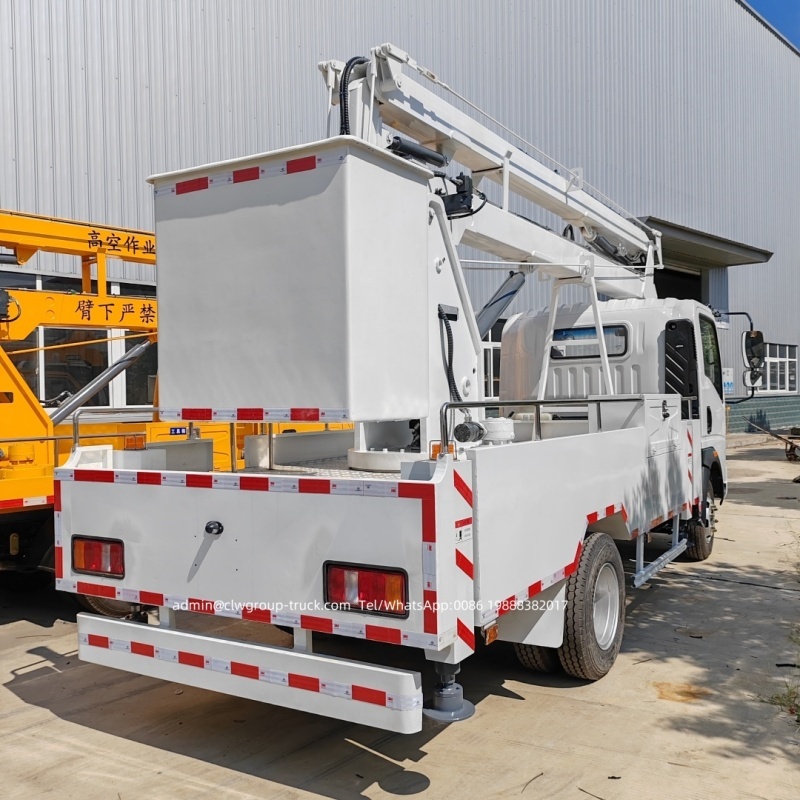 14 meters truck mounted man lift areal platform