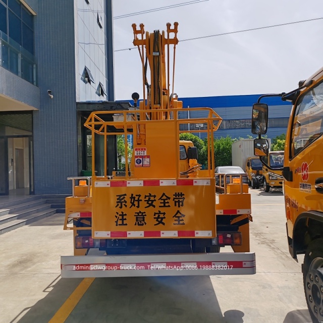 Isuzu double cabin light aerial high work platform truck,Chengli Special Automobile Co.,Ltd,Isuzu aerial platform operation beam lifter foldable boom truck