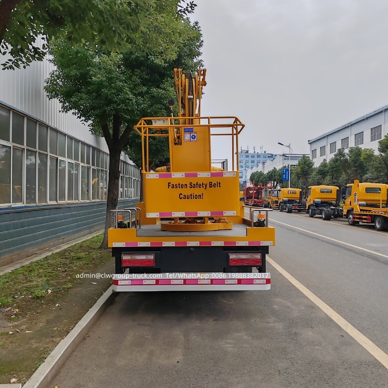 Dongfeng 16m high altitude operation hydraulic platform truck,Chengli Special Automobile Co.,Ltd,Dongfeng bucket lift boom aerial basket truck high altitude truck