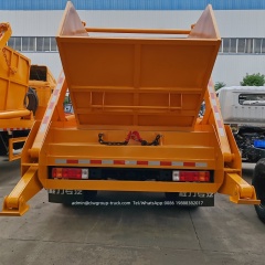 FAW 10 cubic meters skip bin garbage truck,Chengli Special Automobile Co.,Ltd,FAW swing arm 10 cubic meters skip loader garbage truck for sale