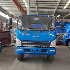 FAW 8tons skip bin lifting rear loader garbage truck,Chengli Special Automobile Co.,Ltd,FAW 8tons skip bin lift hydraulic arms rear loader garbage truck