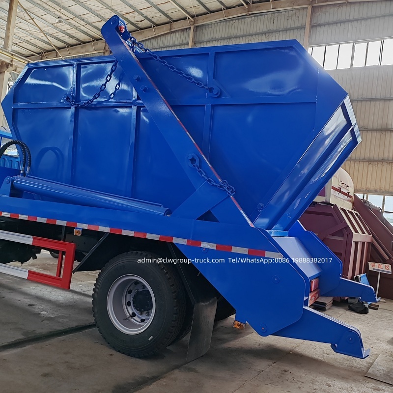 FAW 8tons skip bin lifting rear loader garbage truck,Chengli Special Automobile Co.,Ltd,FAW 8tons skip bin lift hydraulic arms rear loader garbage truck