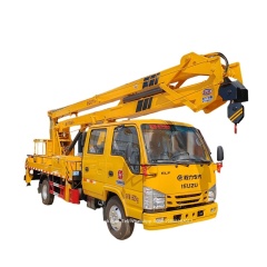 telescopic boom lorry platform