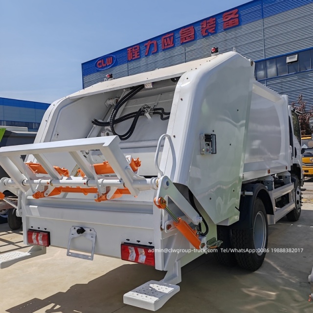 mobile trash compactor