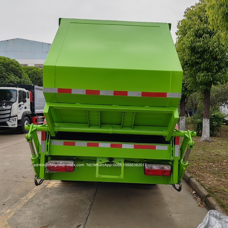dongfeng 4x2 mini compactor garbage truck 5cbm,Chengli Special Automobile Co.,Ltd,Dongfeng 5 cubic meter capacity garbage dumpster small compact truck