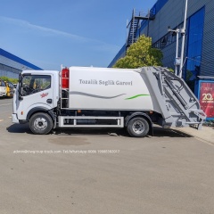 small refuse truck