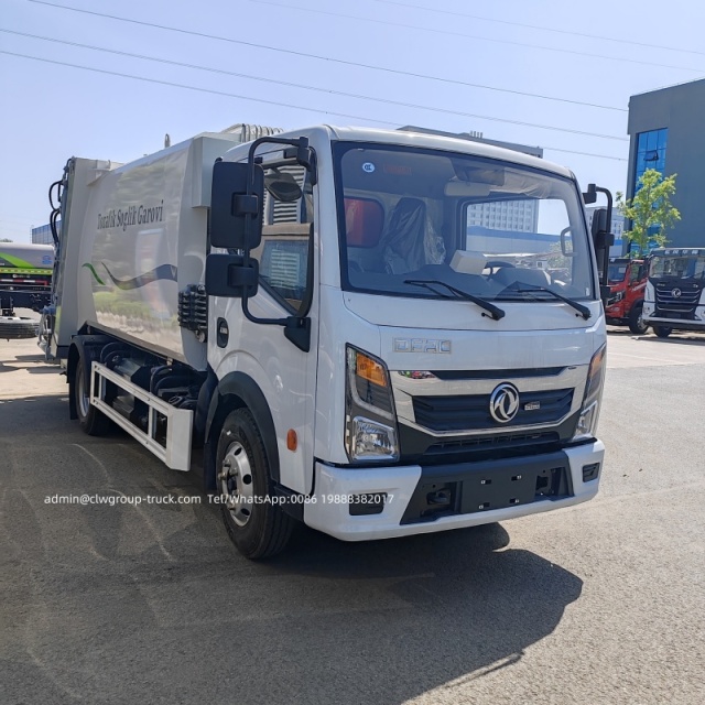 mini garbage collection truck