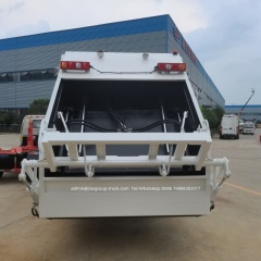 Shacman 6 wheeler 14 cubic meters dumpster garbage truck,Chengli Special Automobile Co.,Ltd,Shacman 4x2 rear loading rubbish bin trash compactor truck dimension