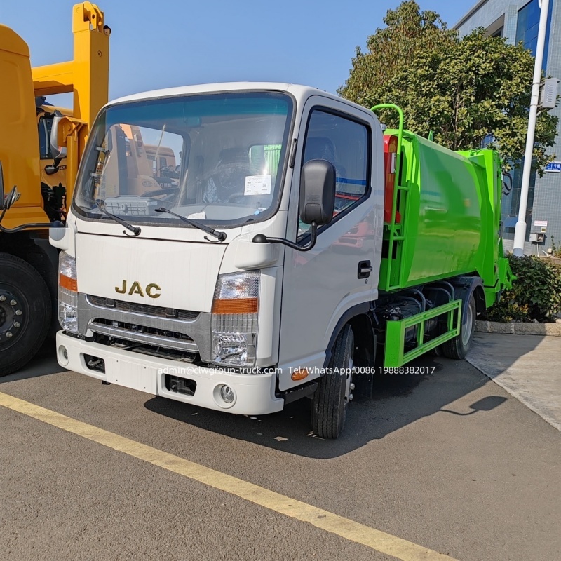 5 cubic meter garbage truck