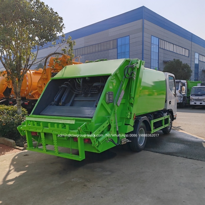 rubbish bin collection trucks
