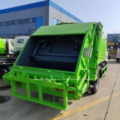 6 wheel garbage truck