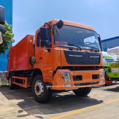 dongfeng dfac car trash compactor garbage