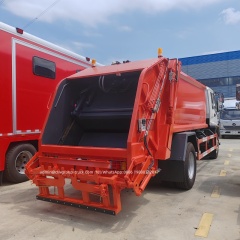 Isuzu FVR mobile trash compactor garbage truck for sale,Chengli Special Automobile Co.,Ltd,Isuzu rear loader container bin lifter compressor garbage truck