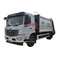 Dongfeng trash load dumpster truck mounted garbage compactor ,Chengli Special Automobile Co.,Ltd,dongfeng 4x2 15tons truck mounted garbage compactor truck for sale