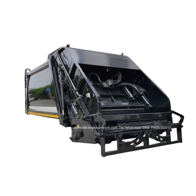 waste bin compactor garbage body
