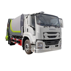 Isuzu garbage container lifting truck
