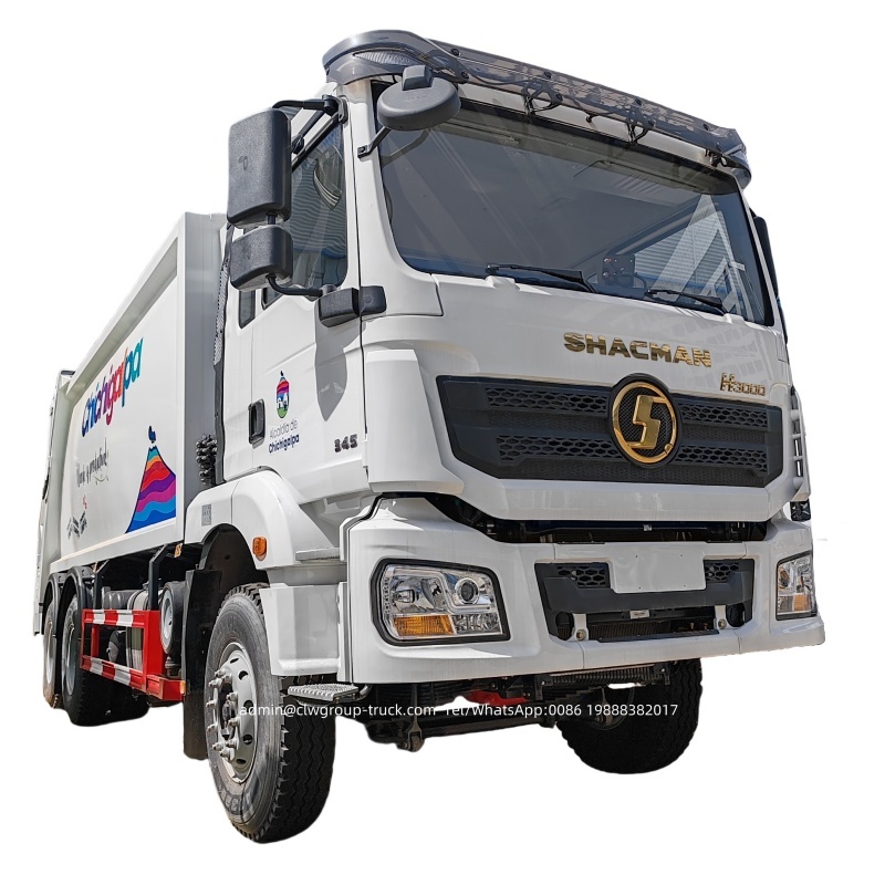 shacman 16m3 waste truck