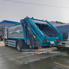 16t swing arm truck rear loader garbage truck 