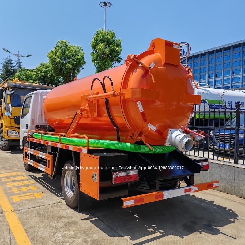 sewage disposal vehicle