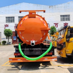 Dongfeng cummins engine 190hp 210hp sewage tanker suction truck,Chengli Special Automobile Co.,Ltd,Dongfeng 12tons 15tons cesspool suction vacuum pump sucker truck