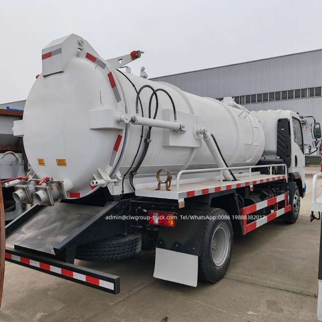vacuum pump for vacuum tanker