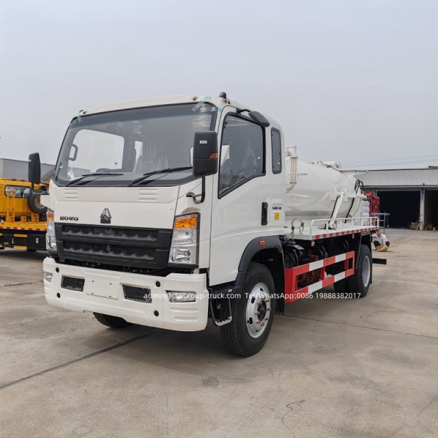 vacuum sewage truck pump
