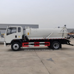 suction vacuum pump truck