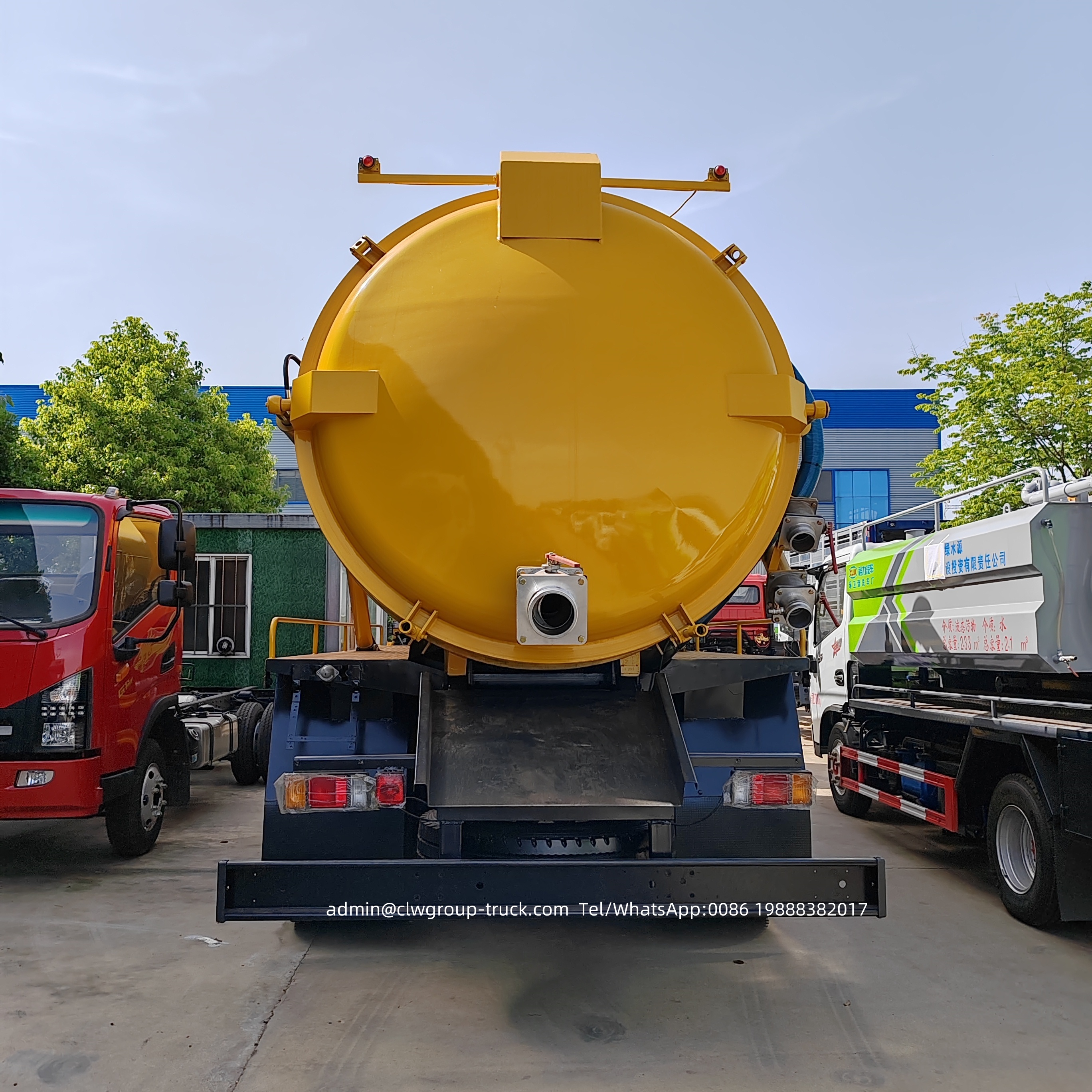 Isuzu 6x4 20,000l suction pump truck mounted sewage,Chengli Special Automobile Co.,Ltd,Isuzu heavy duty 18tons 20tons vacuum liquid waste 15cbm fecal truck