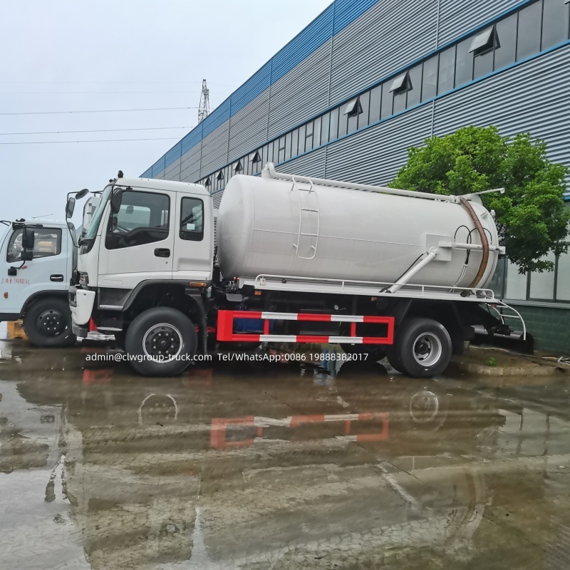 vacuum trucks 12 ton