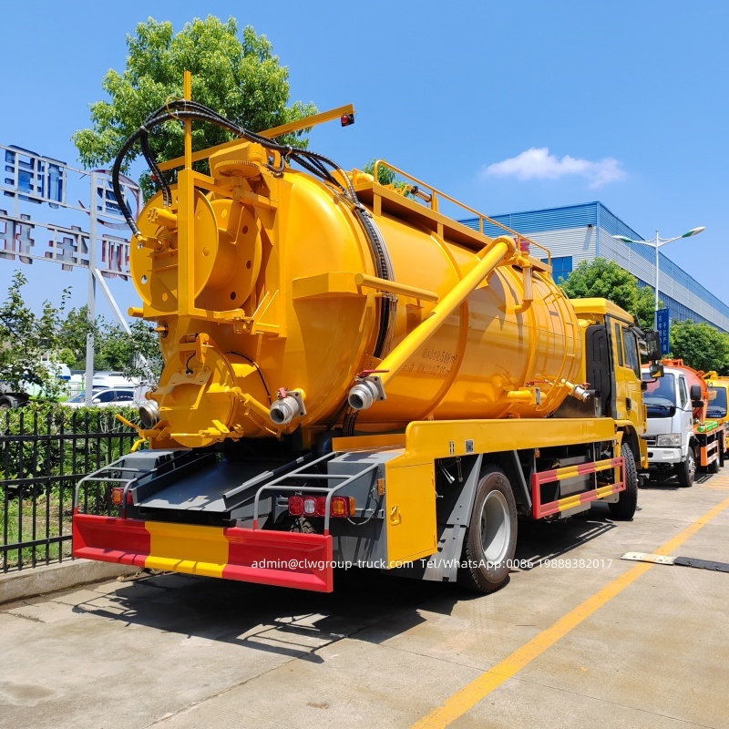 sewage vacuum truck price