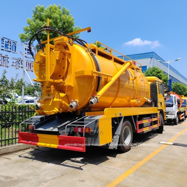 sewage vacuum truck price