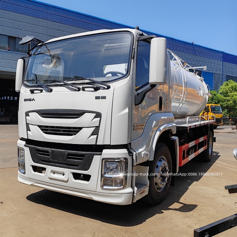 drainage maintenance truck