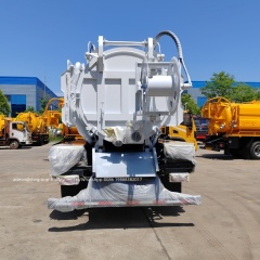 Sinotruk howo 8000l 10,000l vacuum cleaner high pressure jetting truck,Chengli Special Automobile Co.,Ltd,Sinotruk howo sewer vacuum tanker pressue washer cleaning truck
