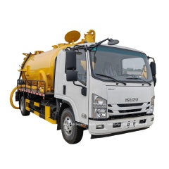 isuzu sewer vacuum truck dimensions