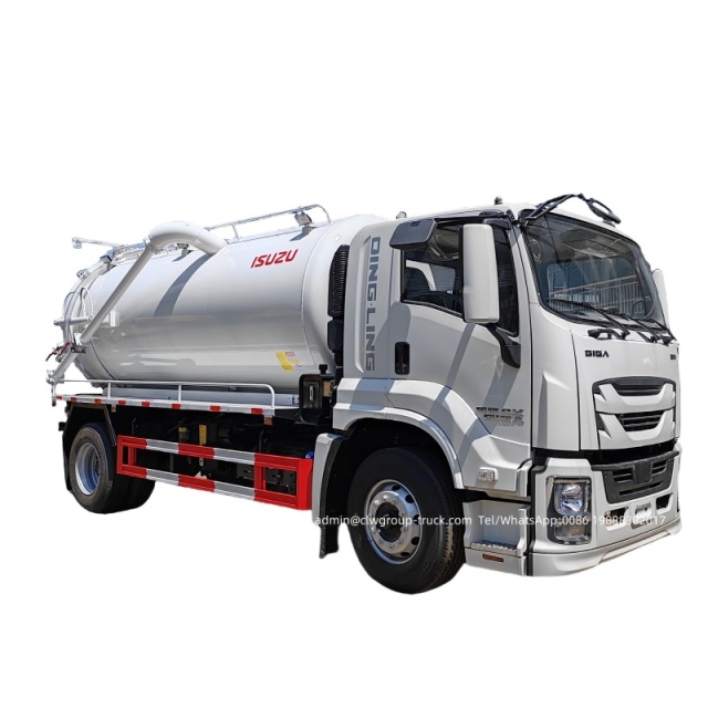toilet vacuum pump truck